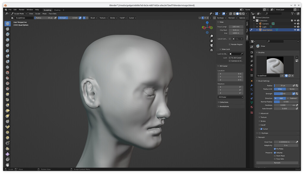 How to fix this sculpting parts - Modeling - Blender Artists Community