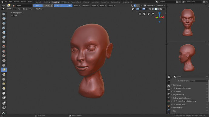 Learning how to sculpt - Works in Progress - Blender Artists Community