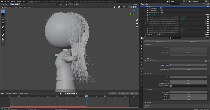 Yet another problem, Hair edition - Particles and Physics Simulations ...
