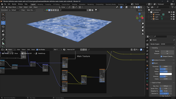 Blender Water Shader Nodes Add-On Released - Finished Projects ...