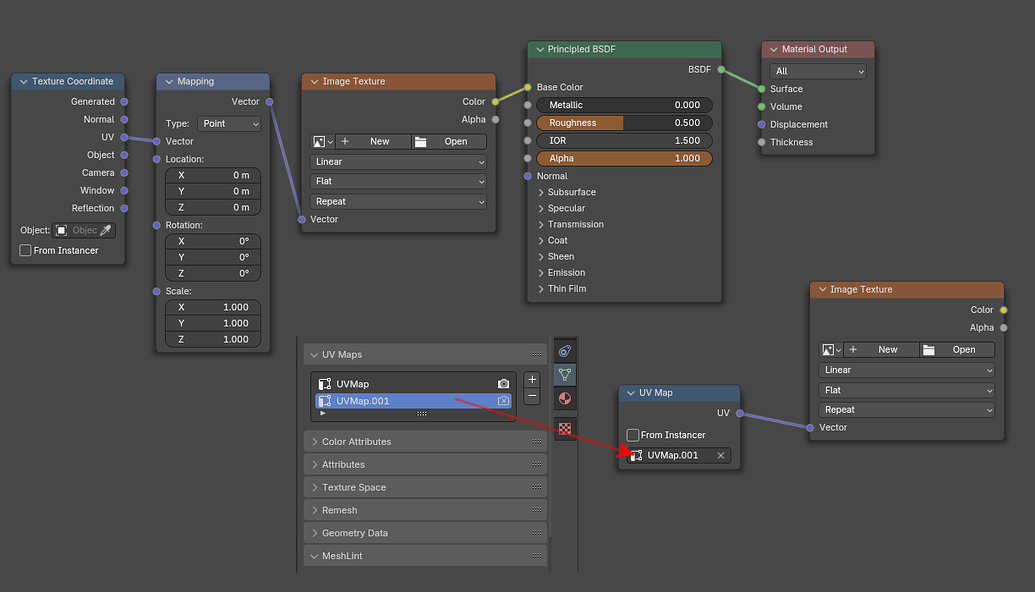 Baking normal map from one UV to another - Materials and Textures ...