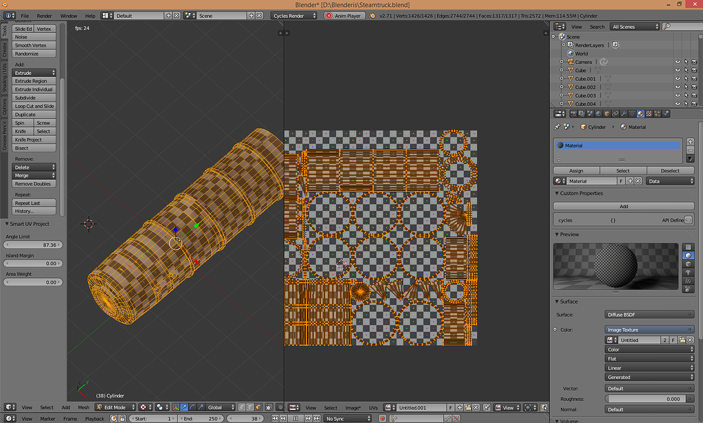 Help with uv mapping - Materials and Textures - Blender Artists Community