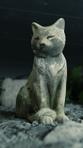 Cat Statue 2 (comp)