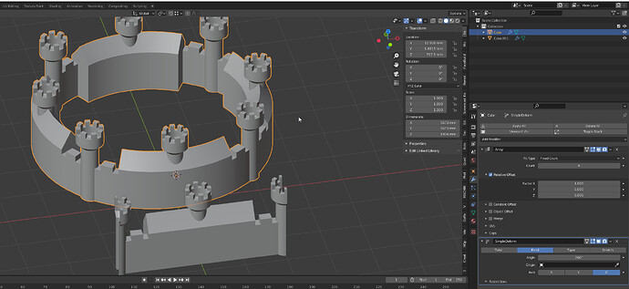 Modelling a Ring Shaped Building - Modeling - Blender Artists Community