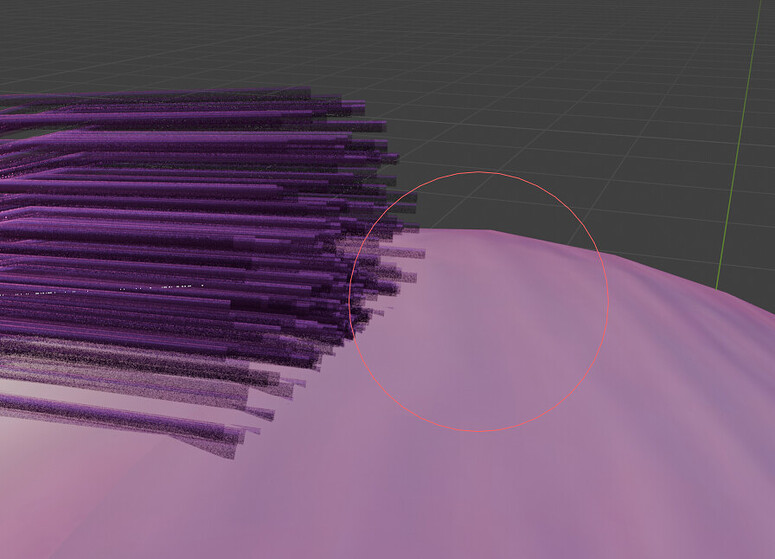 Fix for hair roots not pointing into head? - Particles and Physics ...
