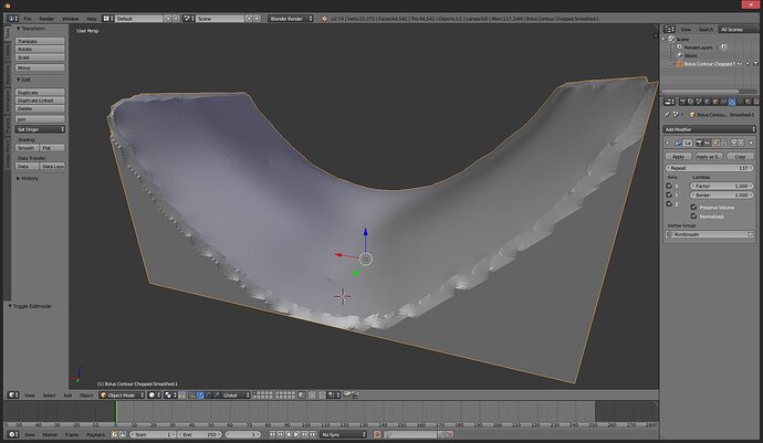 Smoothing along a loop - Basics & Interface - Blender Artists Community