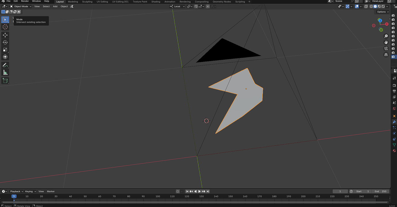 How can I set up automatic camera UV projection with geo nodes ...