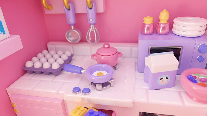 Kitchen Playroom