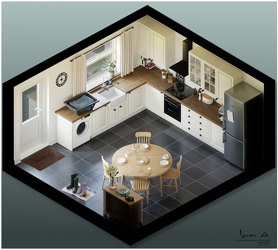 Kitchen orthographic