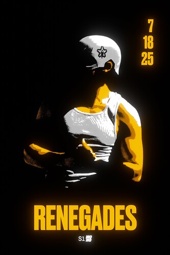 Concrete Character Poster