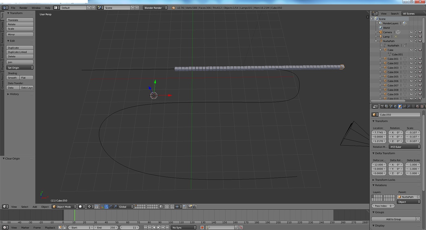 Multiple objects follow same curved path - Animation and Rigging ...