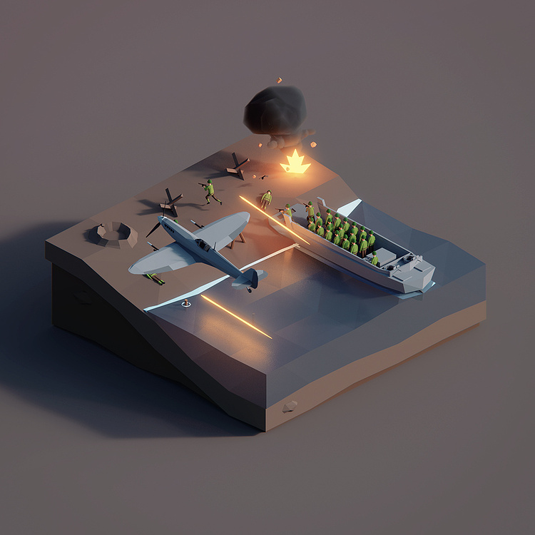 Low Poly Worlds - Finished Projects - Blender Artists Community