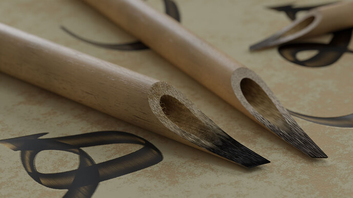 Bamboo pen