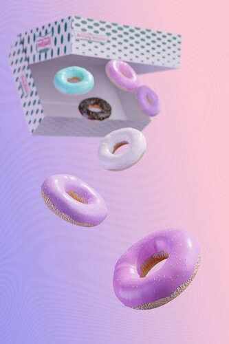 donut poster pater two