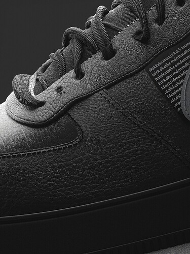 Shoe close up comp