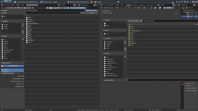 2.81 . Where is append collection now? - Basics & Interface - Blender ...