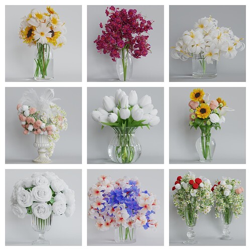 Luxcore library Flowers_low
