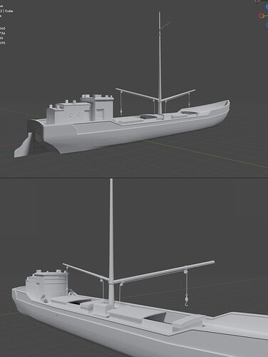 Boat1 modelWIP