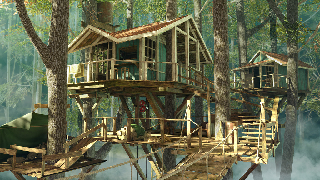Tree house - Finished Projects - Blender Artists Community