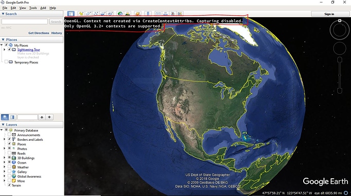 google earth pro not opening