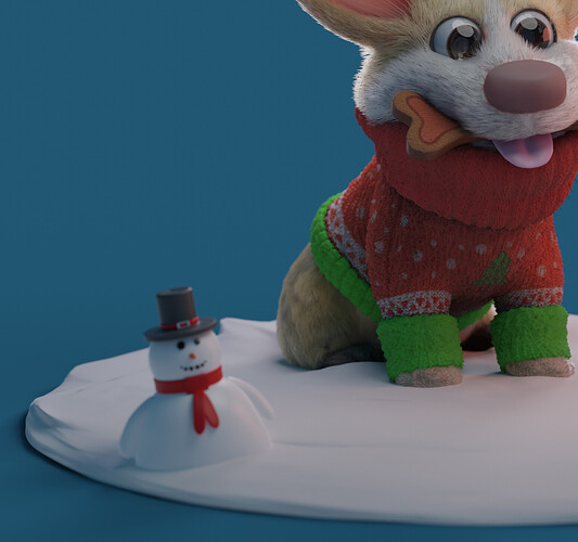 Christmas Corgi 3