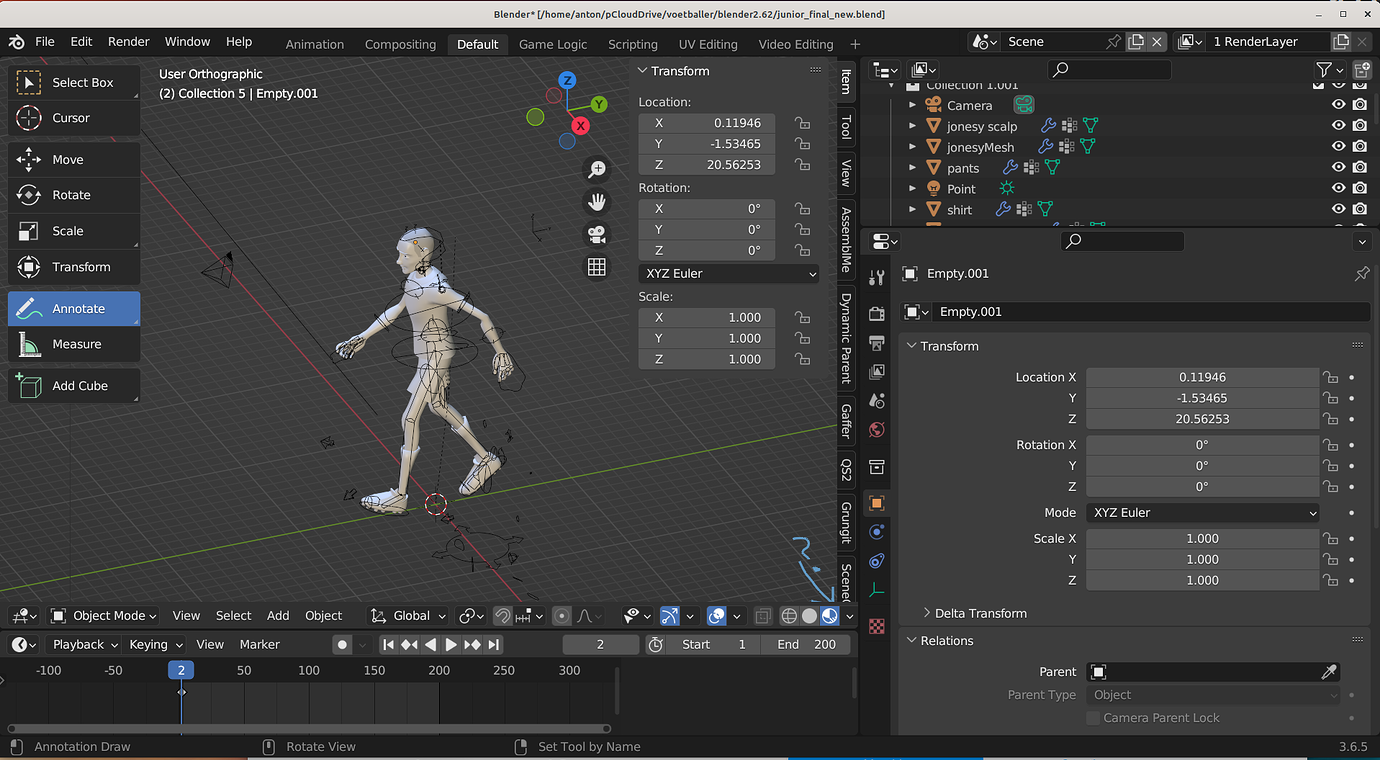 Truying to open a old file in blender 3.6.5 - Basics & Interface ...