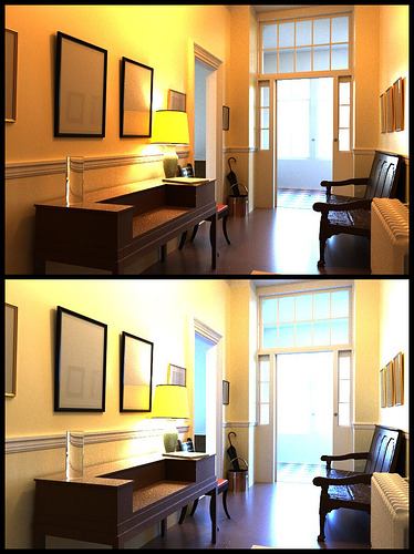 Weird light and colour effects when rendering - Lighting and Rendering ...