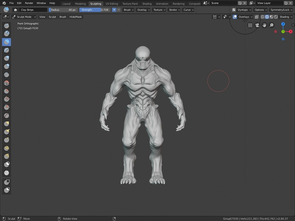 is zbrush sculpting more optimized than blender