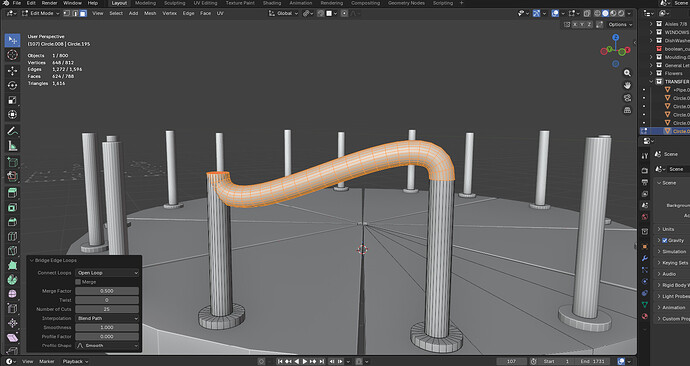 Bridge edge loop problem - Modeling - Blender Artists Community