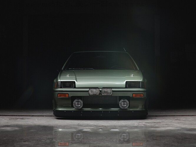 Sid Chiang's Mugen Honda CRX - Finished Projects - Blender Artists ...