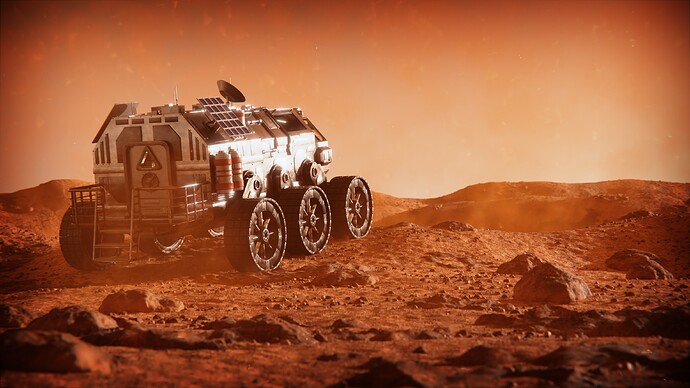 Mars Rover Final Render 4