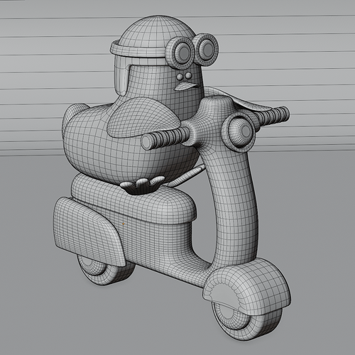 3. Wireframe Render