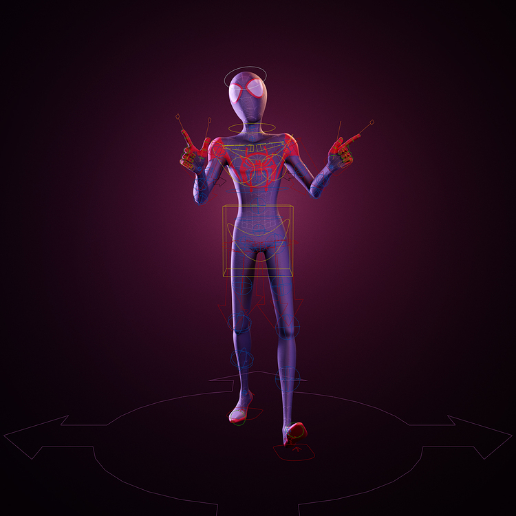Spider Verse Character Rig - Finished Projects - Blender Artists Community