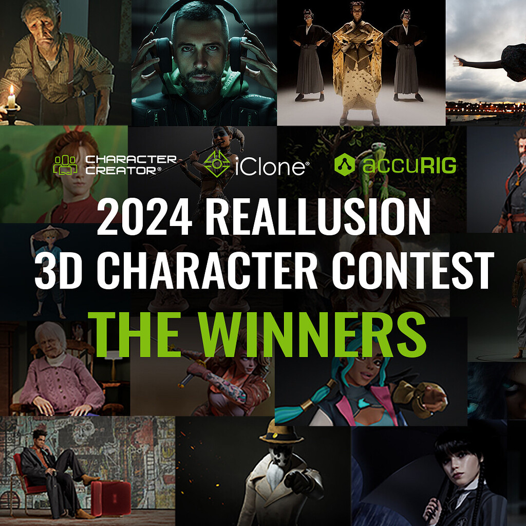 Reallusion’s 2024 3D Character Contest – Meet the Winners! - 2024 ...