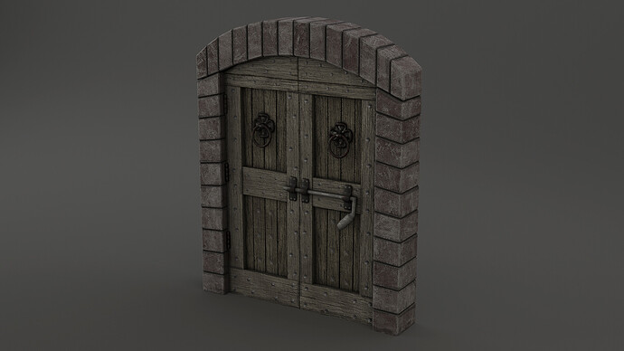 Medieval Door 7