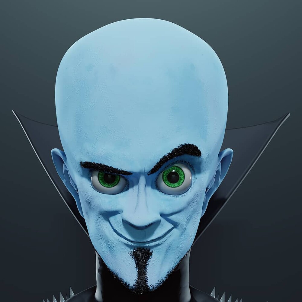 Megamind - Finished Projects - Blender Artists Community