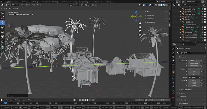 Merging and moving - Modeling - Blender Artists Community