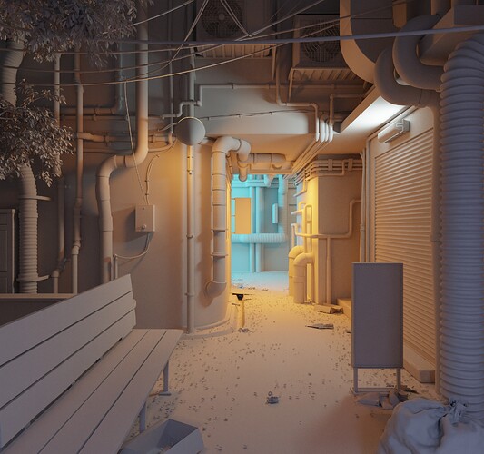 clay render