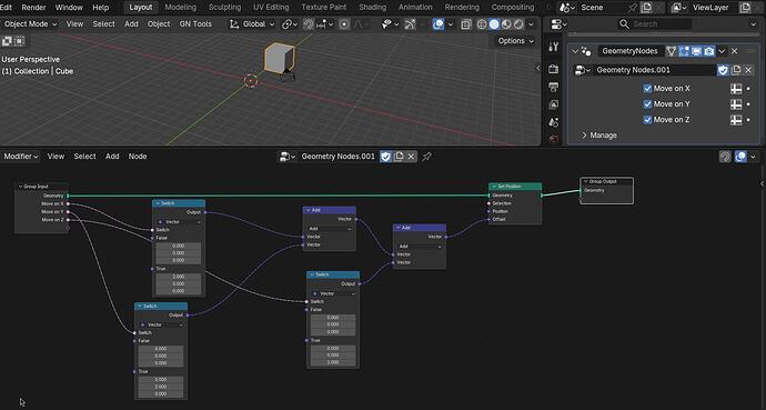 Multiple selection menu switch - Modeling - Blender Artists Community