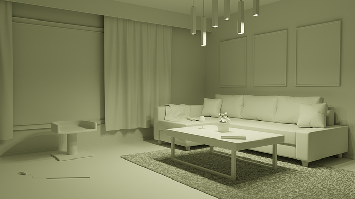 Clay render