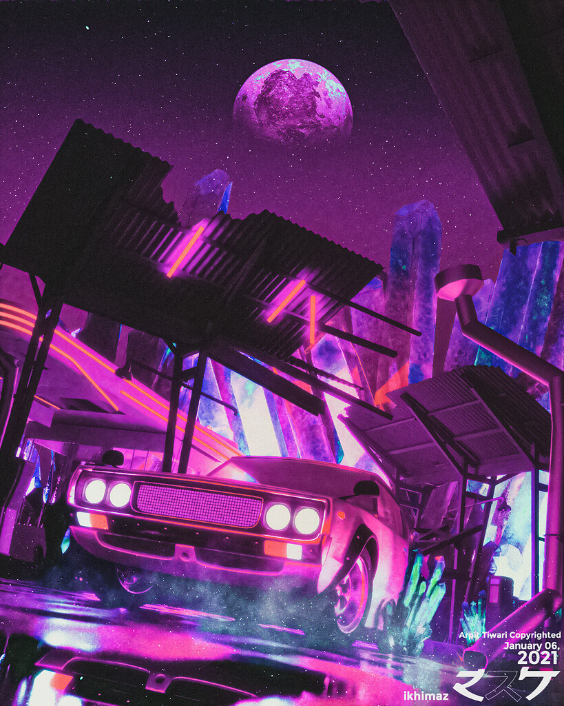 First render of 2021 - Finished Projects - Blender Artists Community