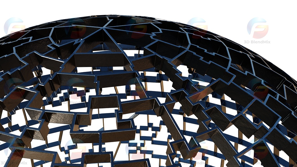 3D sci fi sphere - Finished Projects - Blender Artists Community