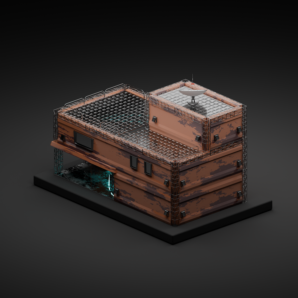 Sci-fi house model - Finished Projects - Blender Artists Community