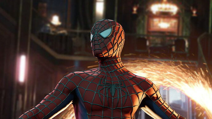 Render Spiderman NW