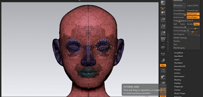 Zbrush Zremesher Help For Better Topology Into Blender? - Modeling ...