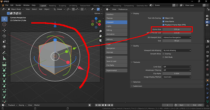 Blender Default Transform Gizmo Advice - Basics & Interface - Blender ...