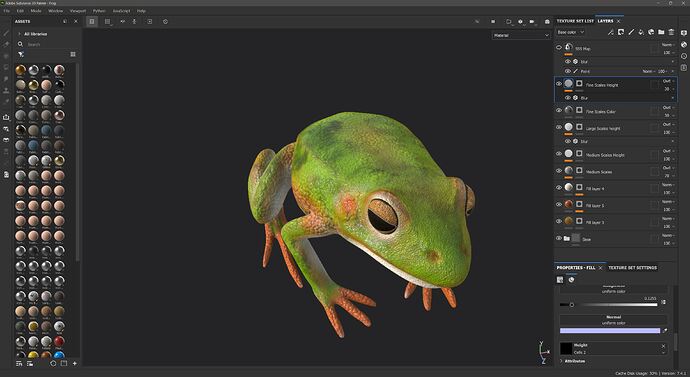 Painter Frog