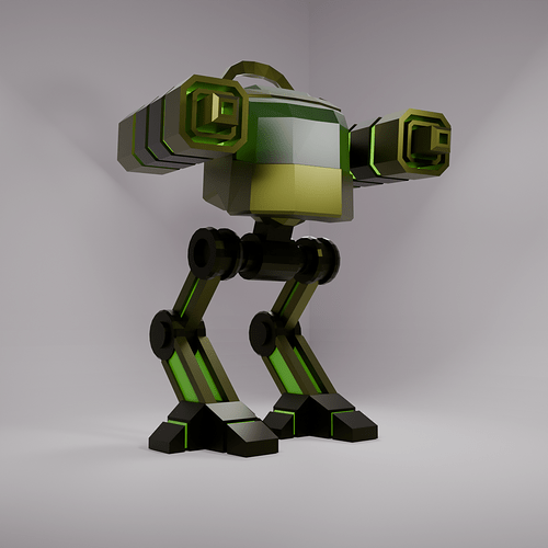 Low Poly Mech