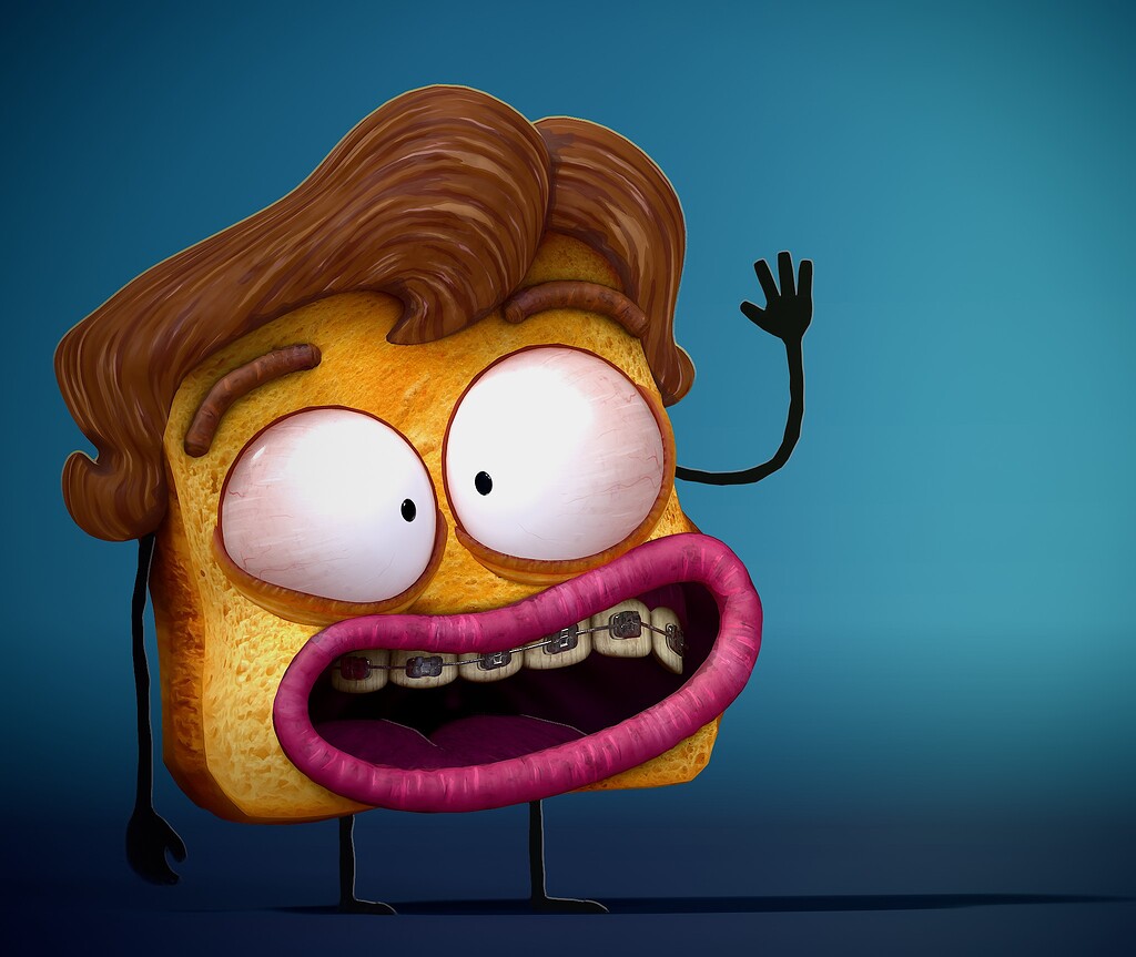 Toast Rigif Cartoony Toast Rig - Page 2 - Finished Projects - Blender Artists Community