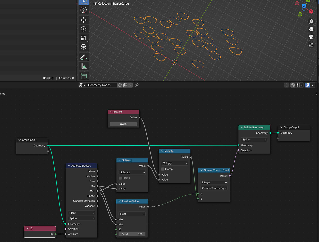 how-to-delete-random-curve-in-geometry-nodes-modeling-blender